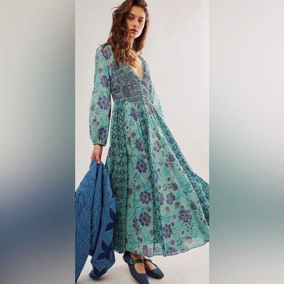 NWOT A New Way Maxi Dress Free People - Picture 4 of 9
